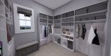 Farmhouse House Plan - Stone Haven 14550 - Master Bedroom Walk-In Closet - 
