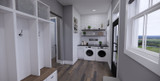 Farmhouse House Plan - Stone Haven 14550 - Mud Room/Hall