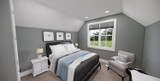 Farmhouse House Plan - Stone Haven 14550 - Bedroom