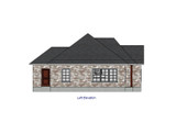 Traditional House Plan - 52575 - Left Exterior