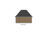 Cottage House Plan - 23610 - Rear Exterior