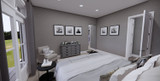Farmhouse House Plan - Sonoma 40854 - Master Bedroom
