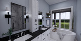 Farmhouse House Plan - Sonoma 40854 - Master Bathroom