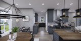 Farmhouse House Plan - Sonoma 40854 - Kitchen