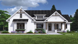 Farmhouse House Plan - Aurora Borealis 49080 - Front Exterior