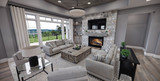 Farmhouse House Plan - Aurora Borealis 49080 - Great Room