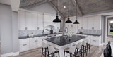Farmhouse House Plan - Aurora Borealis 49080 - Kitchen