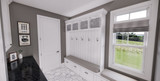 Farmhouse House Plan - Aurora Borealis 49080 - Mud Room/Hall