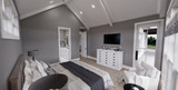 Farmhouse House Plan - Aurora Borealis 49080 - Master Bedroom