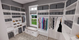Farmhouse House Plan - Aurora Borealis 49080 - Master Bedroom Walk-In Closet - 