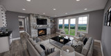 Farmhouse House Plan - Aurora Borealis 49080 - Family Room