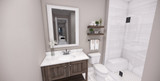Farmhouse House Plan - Aurora Borealis 49080 - Bathroom