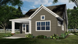 Craftsman House Plan - Willow Creek 61538 - Rear Exterior