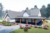 Farmhouse House Plan - Willow Farmhouse 2 48564 - Front Exterior