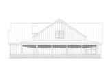 Farmhouse House Plan - Willow Farmhouse 2 48564 - Rear Exterior