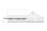 Farmhouse House Plan - Willow Farmhouse 2 48564 - Right Exterior