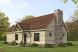 Cottage House Plan - Blue Lake Trophy Room 65192 - Front Exterior