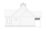 Cottage House Plan - Blue Lake Trophy Room 65192 - Left Exterior