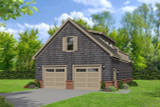 Country House Plan - Braselton Garage 56076 - Front Exterior