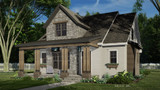 Craftsman House Plan - Crystal Creek 78646 - Front Exterior