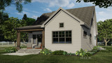 Craftsman House Plan - Crystal Creek 78646 - Rear Exterior