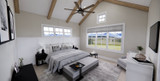 Craftsman House Plan - Crystal Creek 78646 - Master Bedroom