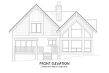 Lodge Style House Plan - Alpine Sorrel 72467 - Front Exterior