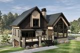 Lodge Style House Plan - Alpine Sorrel 72467 - Front Exterior
