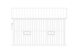Craftsman House Plan - Countryside RV Garage 87210 - Left Exterior