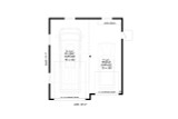 Craftsman House Plan - Countryside RV Garage 87210 - 1st Floor Plan