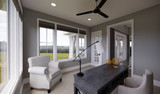 Farmhouse House Plan - Middlebrook 78552 - Office