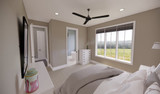 Farmhouse House Plan - Middlebrook 78552 - Master Bedroom