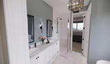 Farmhouse House Plan - Middlebrook 78552 - Master Bathroom