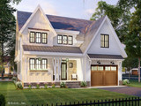 Farmhouse House Plan - Middlebrook 78552 - Front Exterior