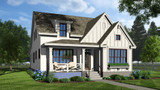Farmhouse House Plan - Ashton 16987 - Front Exterior