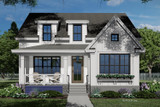 Farmhouse House Plan - Ashland 12011 - Front Exterior