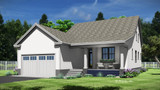 Farmhouse House Plan - Ashland 12011 - Rear Exterior