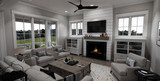 Farmhouse House Plan - Ashland 12011 - Great Room