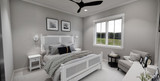 Farmhouse House Plan - Ashland 12011 - Master Bedroom