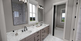 Farmhouse House Plan - Ashland 12011 - Master Bathroom