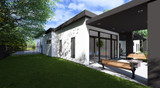 Modern House Plan - The Coral 46179 - Right Exterior