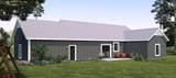 Country House Plan - 47060 - Rear Exterior