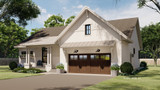 Farmhouse House Plan - Maple Grove 61609 - Front Exterior
