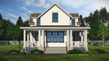 Farmhouse House Plan - Prescott 14705 - Front Exterior