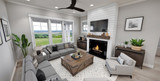 Farmhouse House Plan - Prescott 14705 - Great Room