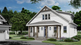 Farmhouse House Plan - Haywood 56686 - Rear Exterior