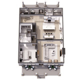 Farmhouse House Plan - Haywood 56686 - 1st Floor Plan Dollhouse - 