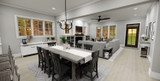 Farmhouse House Plan - Hayford 15284 - Dining Room