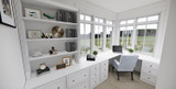 Traditional House Plan - Raven 34356 - Office