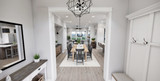 Farmhouse House Plan - Preston 80495 - Foyer
